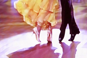 Ballroom dance floor abstract 5465