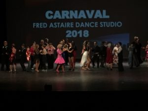 Fred Astaire of Bloomfield Hills competes in competition
