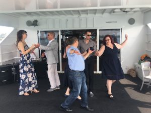 Students, instructors and staff gathered on this signature Detroit area cruise ship to coast along our beautiful shoreline, building camaraderie, kicking it up on the dance floor and immersing in the beauty of the Motor City while the weather is warm and the air invites dancing.