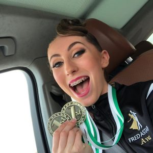 Ava Jacobs, student at Fred Astaire Ballroom Dance Studio