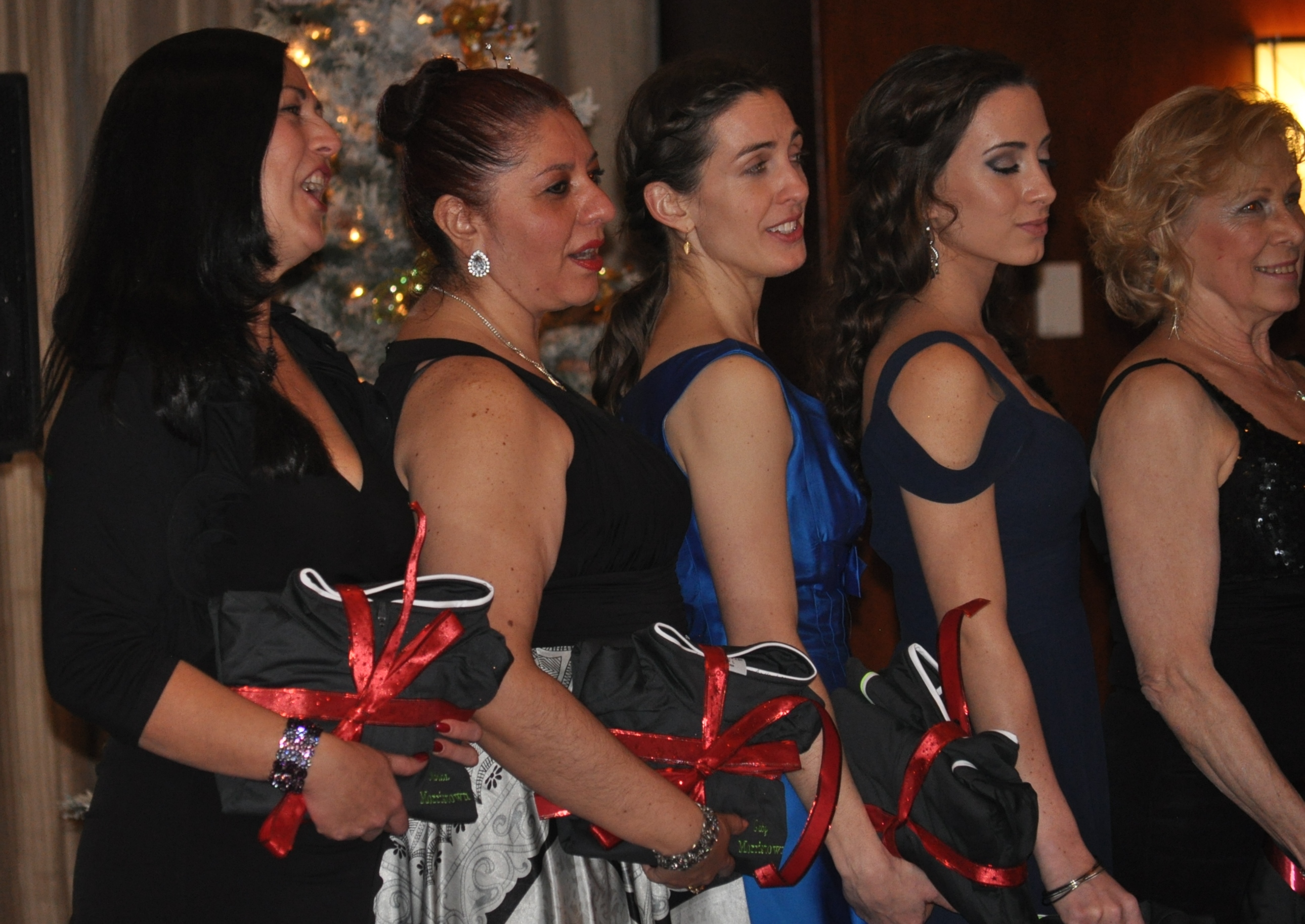 National Competitors Monica Burnett, Gaby Lopez & Lorna Creveling