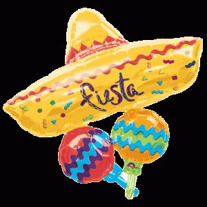 fiestasombreroandmaracasclusterballoon-300x300