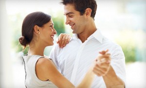 dancing couple father's day man