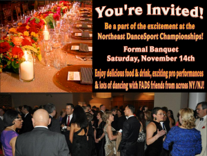 Northeast DanceSport formal banquet