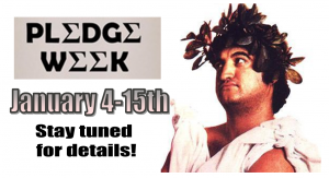 Pledge week