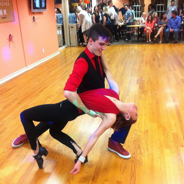 Joe & Nat Professional Latin Dance Demonstration at Fred Astaire Morristown Open House Guest Party at Fred Astaire Morristown