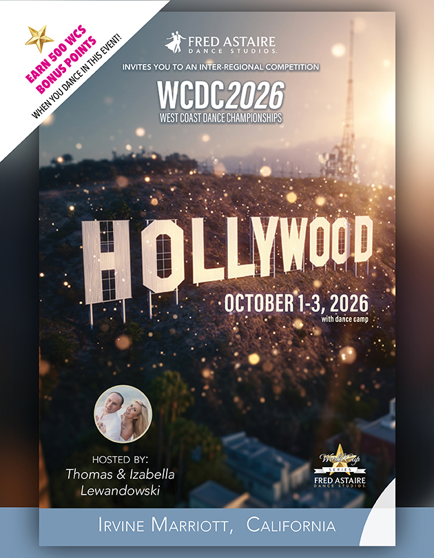 Fred Astaire Dance Studios’ Interactive Events Schedule - West Coast '26 - 72 Dpi