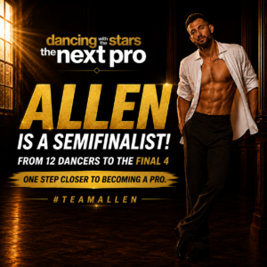 Allen Genkin Advances To The Dancing With The Stars The Next Pro Semifinals After Episode 6